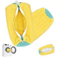 Machine Washable Shoe Washing & Drying Bag with Soft Fiber - Durable Polyester Laundry Protector for Shoes Adjustable Strap
