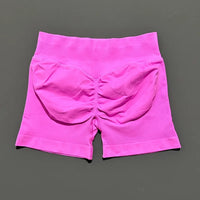 Gym Shorts Women Fitness Sports Biker Shorts High Waist And Waist Tightening Yoga Shorts Workout Scrunch Butt Seamless Leggings