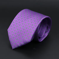 Fashion Men's 7.5cm Silk Tie Super Soft Bohemian Style Dot Chic Novelty Red Blue Necktie Suit Shirt Luxury Banquet Accessories