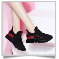 Tenis Feminino 2025 Women's Vulcanize Shoes Outdoor Breathable Air Mesh Fitness Fabric Sock Sneakers Female Chaussures Femme