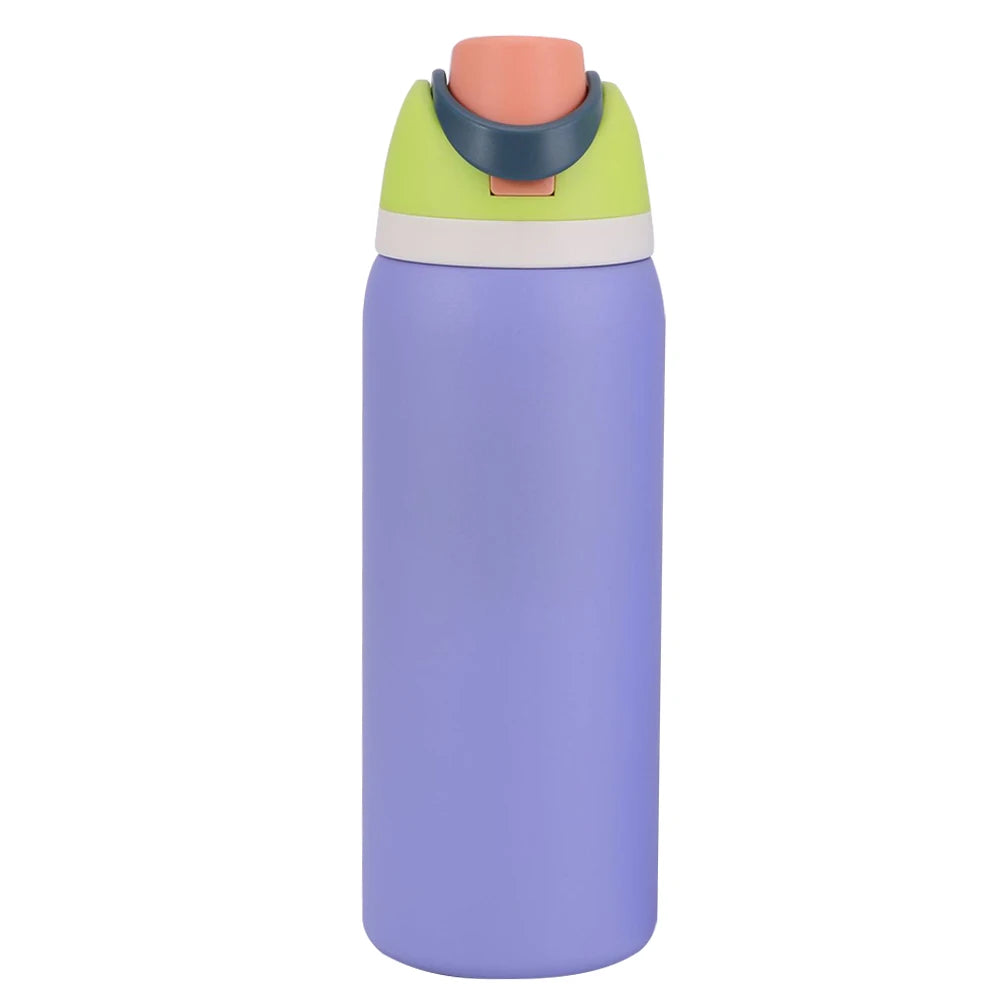 16/19/24/32OZ Stainless Steel Vacuum Double-Layer Insulated Sports Water Bottle Perfect Companion for Outdoor Sport Adventure