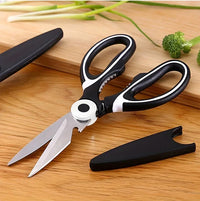 Multifunctional Scissors Kitchen Stainless Steel Scissors Chicken Bone Meat Fish Killing Dedicated Household Gadgets Scissors