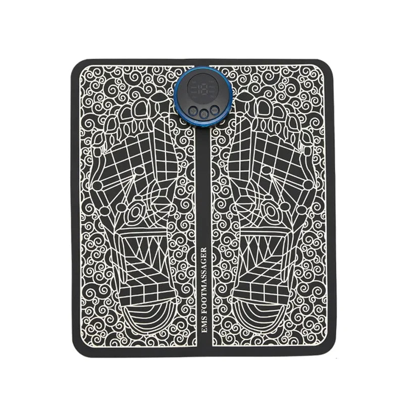 EMS Neck Massager Electric Muscle Stimulator Cervical Sticker Massage Patch Low Frequency Pulse Pads Body Pain Relief Masajeador