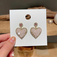 Earrings Retro Temperament Europe and America 2023 New High-quality Purple Earrings Female Exquisite Niche Fashion Stud Earrings