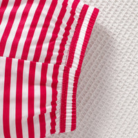 Baby Spring Autumn Clothers Girls Christmas Embroidered Clothes T With Striped Flared Pants Set Fashionable Casual Girl Clothing