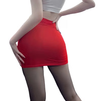 High Waist Sexy Casual Black White Bodycon Pencil Mini Skirts Tight Package Wrap Hip Short Skirt for Women Night Club Party Wear