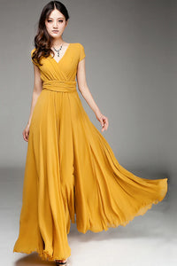 Women Ladies Clothing Short-Sleeve Sexy Club Boho Beach Dress Lady Summer Deep V Neck Party Long Maxi Dress Women