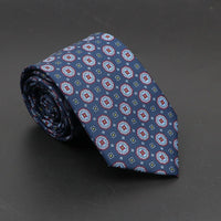 Super Soft Bohemian Silk Ties Men's Fashion 7.5cm Necktie For Men Wedding Business Meeting Gravata Colorful Novelty Printing Tie