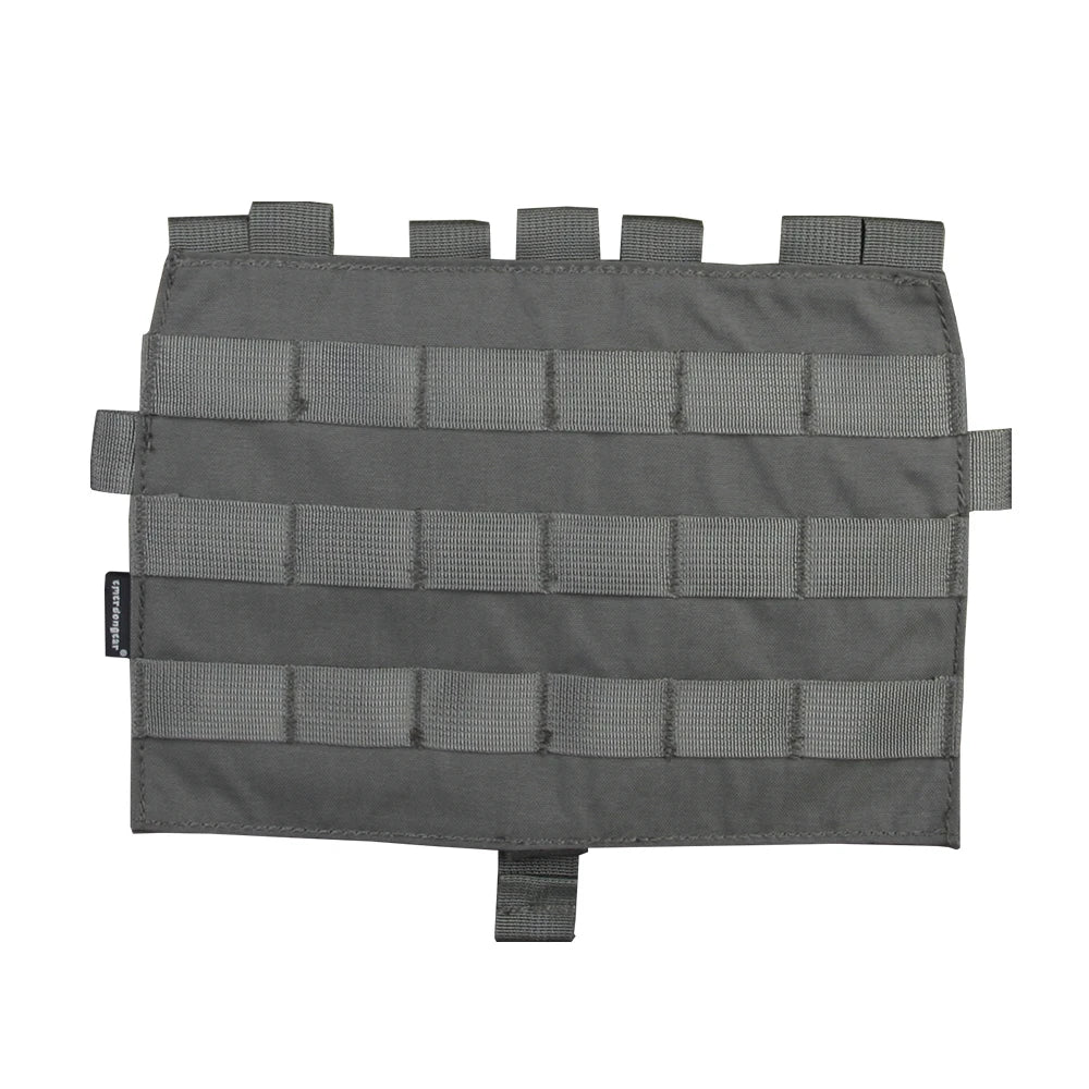 Emersongear Tactical Front MOLLE Panel For Detachable Modular Pouch Plate Bag For AVS JPC Vest Plate Carrier Airsoft Hunting