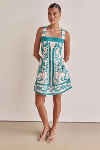 Women Summer Sexy Printed A-line Mini Dress Fashion Casual Blackless Sleeveless High Waist Off Shoulder Vestidos Party Dresses