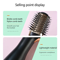 Hair Dryer and Straightening Brush 3 In 1 Electric Hot Air Brush Women Heating Comb Professional Hair Straightening Brush