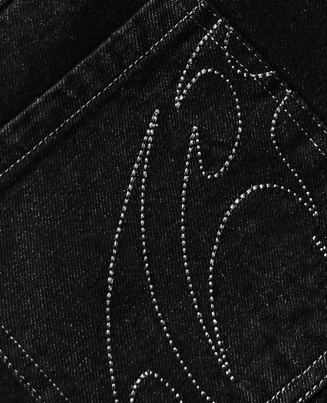 90s Retro Street Embroidery Jeans Male  R&B Solid Color Loose Straight Pants Female Y2K Harajuku Hip Hop  Punk Style  Men Jeans