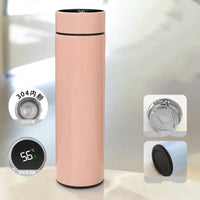 500ML Intelligent Insulated Mug Thermos Flask Tea Water Separation Stainless Steel Vacuum Kettle Coffee Mug Thermos Mug