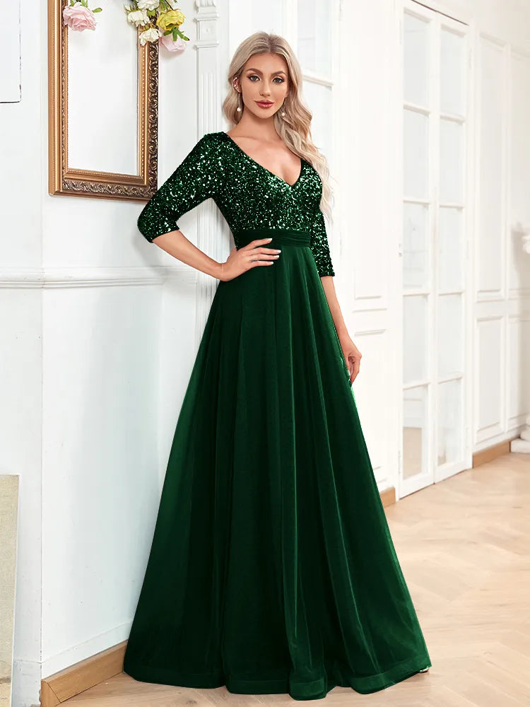 18th Birthday Birthday Dresses Long Sleeve Long Sleeve Sequin Dress A Line Plus Size Wedding Guest 18th Birthday Birthday Dresses Long Sleeve Long Sleeve Sequin Dress A Line Plus Size Wedding Guest