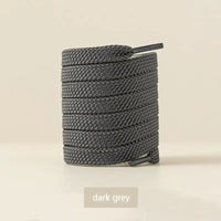 1Pair New Flat Classic Shoelaces for Sneakers Casual Shoe laces White Black Sports Shoelace Shoes Balanc String Shoe Accessories