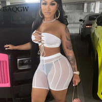 7 Colors Sexy Shorts Mesh See Through Workout Shorts for Women Clothes Summer Black Leggings High Waist Hip Lift Slim Sweatpants