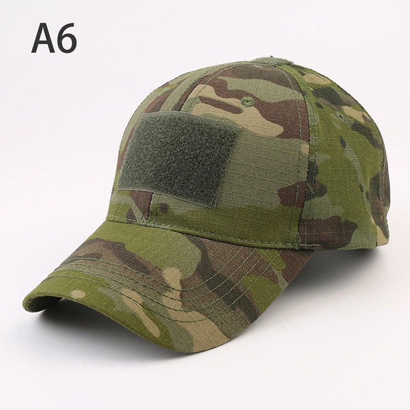 1PCS Military Baseball Caps Camouflage Tactical Army Soldier Combat Paintball Sun Hats