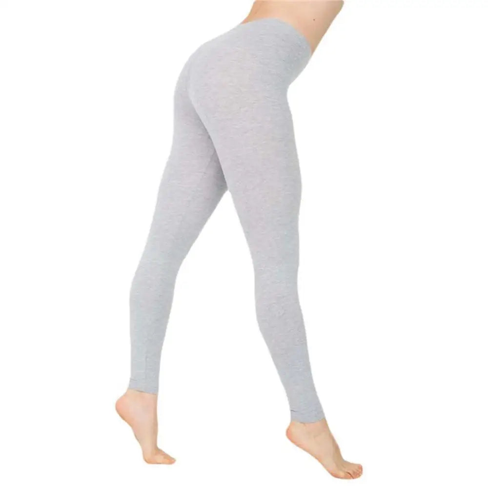 Milk Silk Leggings Women Solid Color Stretchy High Waist Slim Tights Autumn Winter Leggings Pencil Pants Trousers