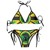 Sexy Brazilian Thong Bikini Mujer Swimwear Women 2023 Jamaica Flag Summer Beachwear