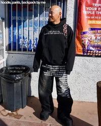 Y2K New Fashion Retro Letters Washed Oversized Jeans Men's and Women's Harajuku Hip Hop Gothic Casual Joker High Street Pants