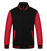 Mens Jacket Trend New Button Casual Coats Round Neck Baseball Uniform  Spring And Autumn Tide Brand Clothes Print LOGO LS-2211