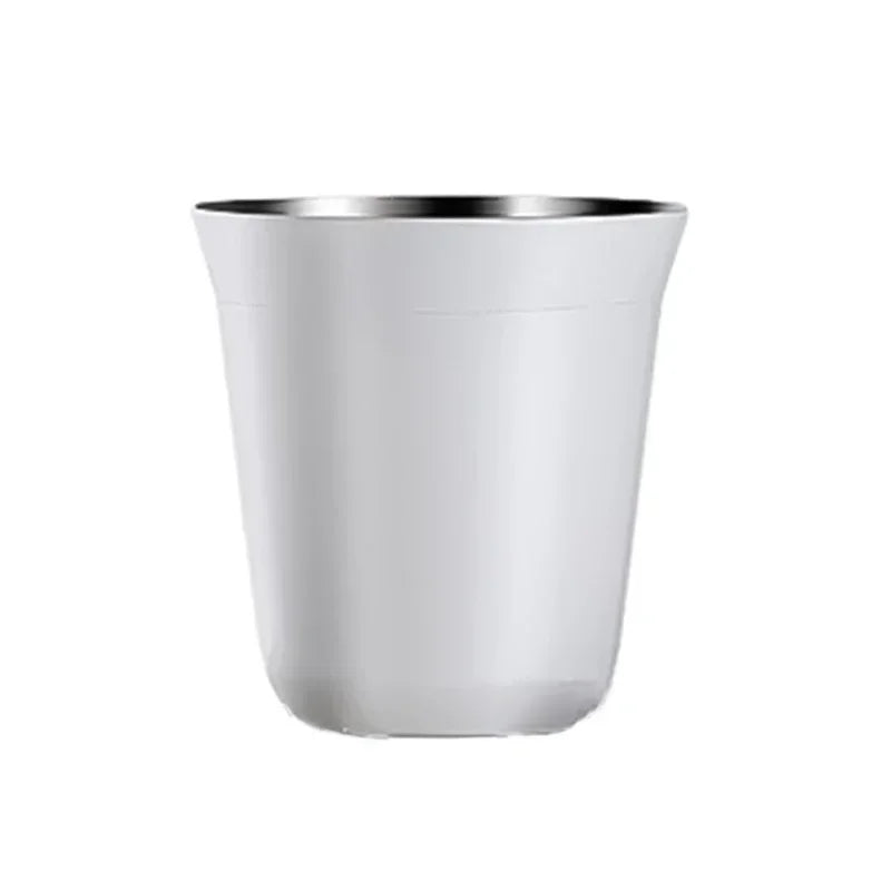 Stainless Steel Espresso Cups Double Walled Vacuum Insulated,Heat Resistant Coffee Cups Unbreakable Stemless Tumbler Small Cup