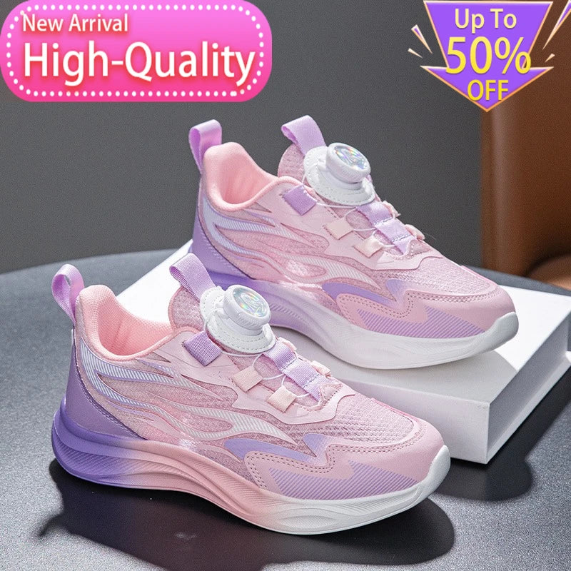 Hot Selling Summer Breathable Childrens Sports Shoes Trendy Outdoor Training Running Shoes Anti Slip Commuting Casual Shoes