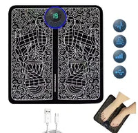 EMS Foot Massager Pad USB Rechargeabl Reflexology Foot Acupoint Massage Muscle Stimulation Improve Blood Circulation Relief Pain