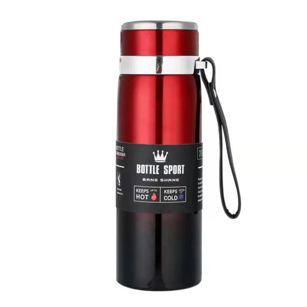 316 Stainless Steel Insulated Cup with Straps, Popular Outdoor Sports and Home Gift Customized Insulated Water Bottle