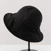UPF 50+ Waterproof Foldable Bucket Hat UV Protection Sunscreen Fishing Hat Adjustable Wide Brim Fisherman Cap Beach