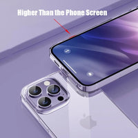 Clear Phone Case for iPhone 13 14 Pro Max 12 Mini 7 8 Plus Soft TPU Ultra-thin Back Cover Case for iPhone 11 PRO X XR XS MAX SE