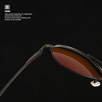 POLICE High End Brand Fashion Modeling Outdoor Fishing Sunglasses Men Driving Sports Rays SunGlasses Polarized 618 Light