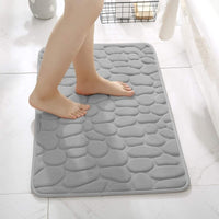 Bath Rugs Mat Bathroom Floor Mat Set Memory Foam Bathmat Non Slip Washable Carpet