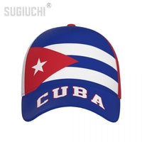 Unisex Cuba Flag Cuban Adult Baseball Cap Patriotic Hat for Baseball Soccer Fans Men Women