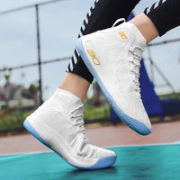 Basketball Shoes for Men Lace-Up High Top Sneakers Mens Retro Basketball Shoes Breathable Trend Men Sneakers Walking Shoes