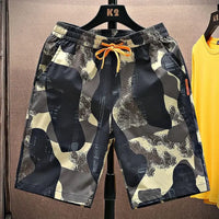 Shorts for Men Anime Graphic Board Man Short Pants Beach in Bulk with Ice Elastic Personalizate Fashion Streetwear New Pant 2025