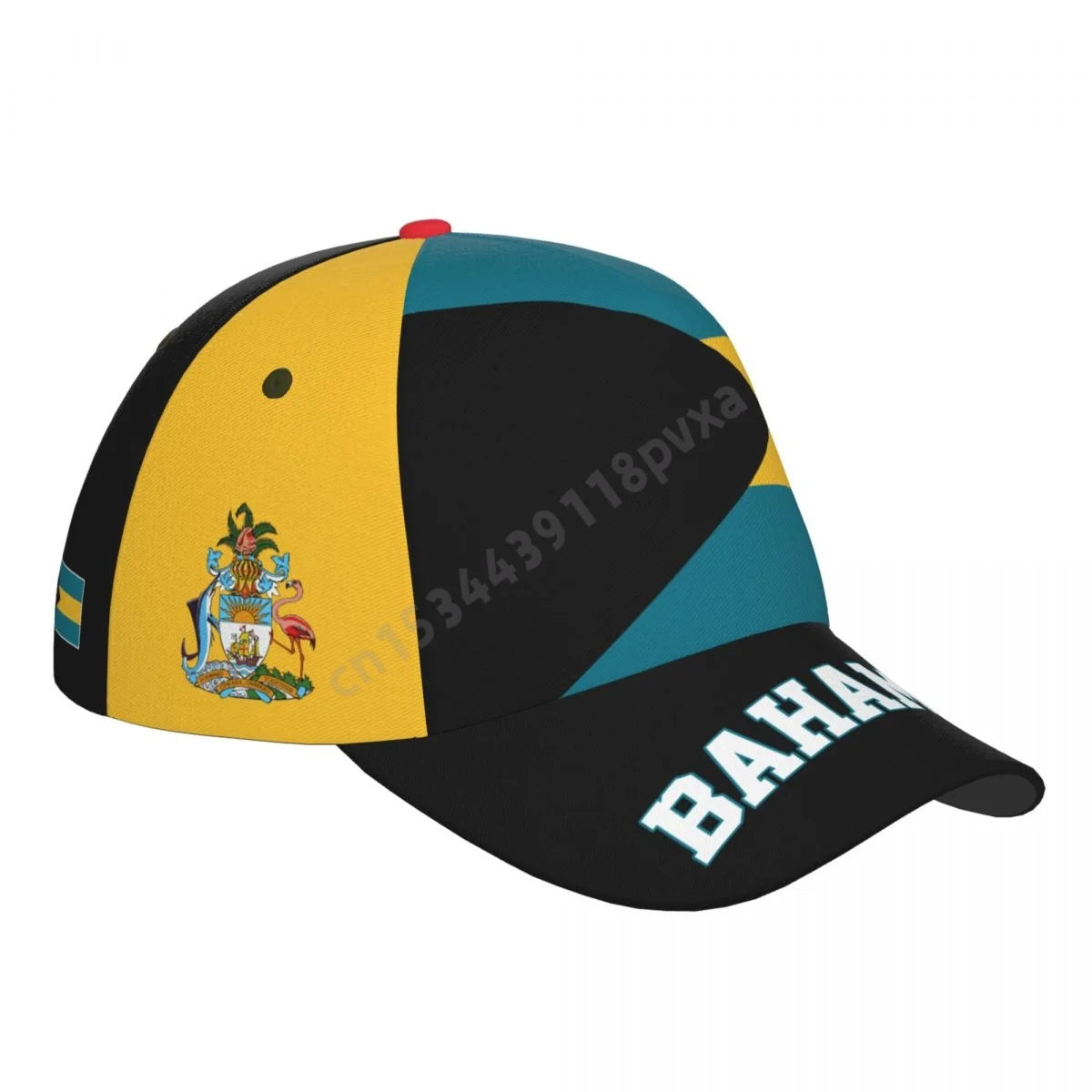 Unisex Bahamas Flag Bahamian Adult Baseball Cap Patriotic Hat for Baseball Soccer Fans Men Women