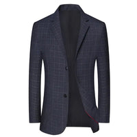 High Quality Blazer Men's British Style Job Interview Elegant Business Fashion High-end Simple Casual Gentleman Suit Jacket