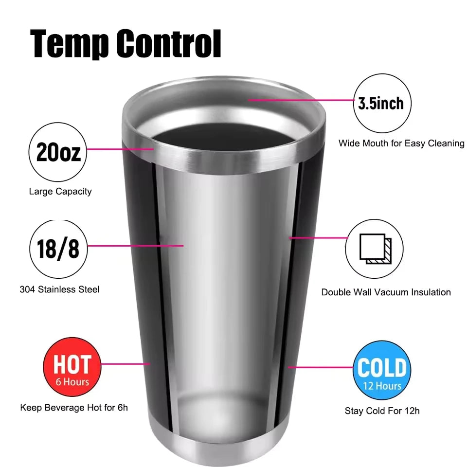 Stainless Steel Skinny Tumblers with Lids Double Wall Vacuum Insulated Travel Mug Reusable Water Coffee Cup for Cold Hot Drinks