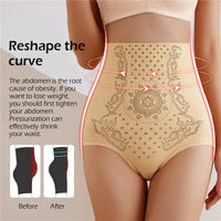 Women High Waist Body Shaper Panties Control Body Slimming Shapewear Girdle Underwear Waist Trainer Yoga Gym Sports Panties