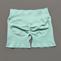 Gym Shorts Women Fitness Sports Biker Shorts High Waist And Waist Tightening Yoga Shorts Workout Scrunch Butt Seamless Leggings
