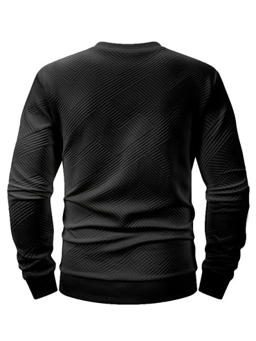 Men's Long Sleeve Button Down T-Shirts Autumn Henley Collar Casual High Quality Crew Neck Hoodie Leisure Pullover Mens T Shirts