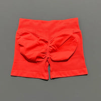 Gym Shorts Women Fitness Sports Biker Shorts High Waist And Waist Tightening Yoga Shorts Workout Scrunch Butt Seamless Leggings