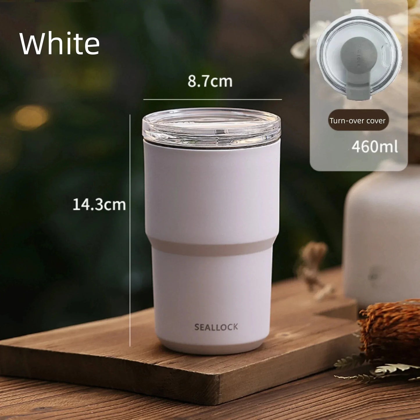 Stainless Steel Coffee Cup Double Layer Vacuum Insulation Cup Office Outdoor Portable Fashion Car Water Mugs for Friends Gifts