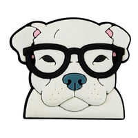 Cute Animals Dog Shoe Charms Pin for Crocs Accessories Charms Clogs Bubble Slides Shoe DIY Shoe Decoration Party Gift