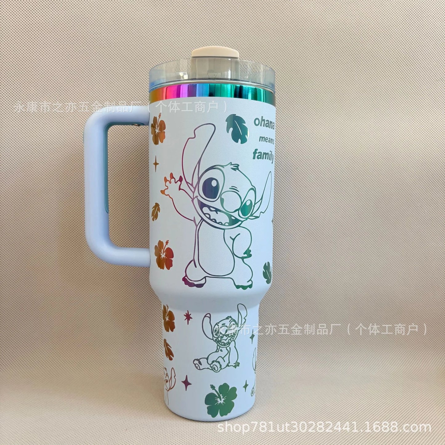 New Cute 40oz Stainless Steel Insulated Cup 1180ml 304 Stainless Steel Vacuum Insulated Car Coffee Cup Sports Outdoor Travel