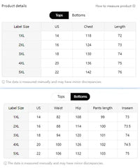 Plus Size 1XL-5XL Women Off-Shoulder Zip-Up Long Sleeve T-Shirt & Printed Tight Pants Ladies Casual T-Shirt & Pants Outfit