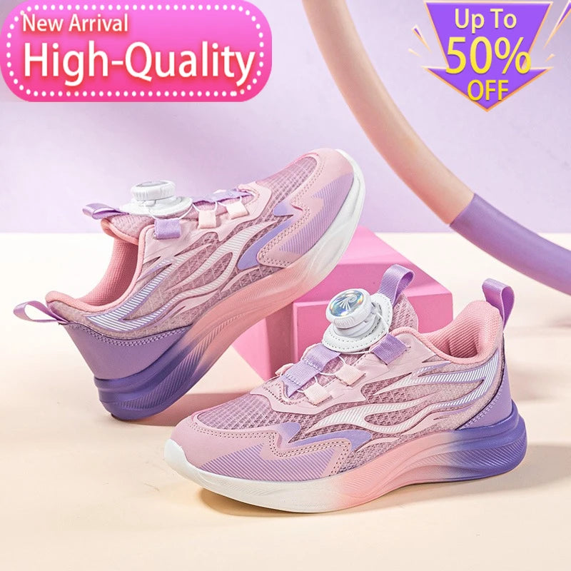 Hot Selling Summer Breathable Childrens Sports Shoes Trendy Outdoor Training Running Shoes Anti Slip Commuting Casual Shoes