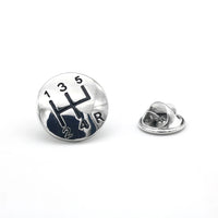 iGame Men's Fashion Brooch Lady's Lapel Pin Clothing Backpack Badge Quality Brass Material Music Car Animal Anchor Poker Design