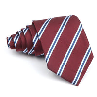 New Striped Tie Men's 8cm Ties Business New Year Gift Classical Necktie Office Accessories Men Costume Daily Wear Wedding Party